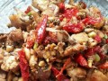 学做三椒辣子鸡，辣味十足美味可口（一份来自四川的正宗美食）