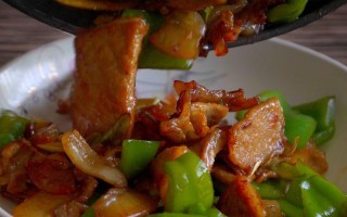 香菇小炒肉，美味又营养（学会这道菜，让你的家人大呼过瘾）