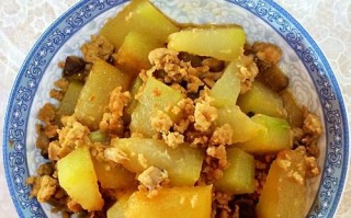 肉末冬瓜卷的制作方法
