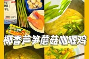 以时蔬咖喱鸡为主角的美食探索（15道教你做出美味可口的时蔬咖喱鸡菜肴）