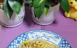 用猪油渣炒出的鲜美黄豆芽（传统家常菜做法，营养美味一起兼备）