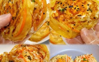 美味健康的香煎土豆丝饼（简单易学的土豆丝饼制作方法）