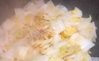 虾米白菜的家常做法（清爽爽口口的下饭菜）