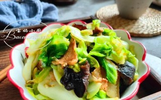 美味易学的烧肉炒卷心菜做法（用简单的食材，做出又鲜又香的佳肴）