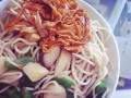 健康营养的素菜鸡蛋炒面（家常简易，美味可口，易于操作）