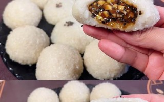 手把手教你制作地道的上海糯米团（家庭制作的糯米团，口感软糯甜美，健康美味营养）