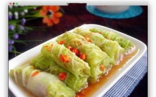 鲜香蒸白菜肉卷（做法详解，健康美味）