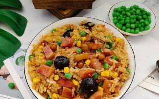 用香哈香菇酱做的美味炒饭（别有风味的家常餐，简单易学，快速上手）