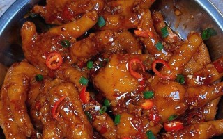 香辣卤鸡爪制作方法（家庭美食，鲜香可口）