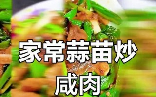 以蒜苗咸肉为主的家常菜做法（家庭美食必备的蒜苗咸肉做法分享，让你轻松上手烹饪！）