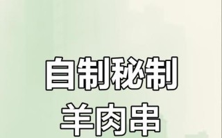 小羊肉串的制作方法（掌握烧烤技巧，品尝美味羊肉串）