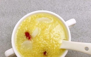 提干小米粥的制作方法（营养丰富，味道香浓，做法简单，快速营养早餐）