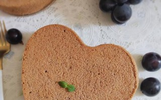 教你制作八寸心型戚风蛋糕（甜蜜圆满，一份爱的礼物）