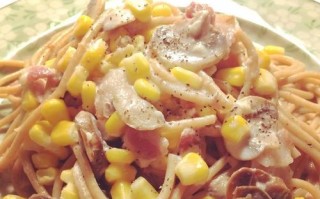 美味便捷的鲜菇培根意面（做法简单易学，轻松享用健康美食）