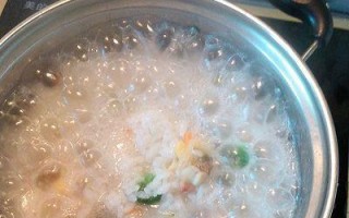 营养美味的蔬菜海鲜粥（健康饮食，身体倍儿棒）