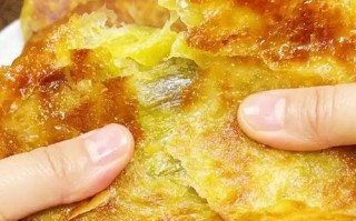 自制美味酥皮豆沙饼（香脆口感，甜美可口，自家做烘焙甜点）