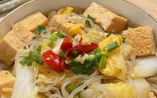肉末炖冻豆腐，美味又营养！（家常烹饪，让你吃得放心！）