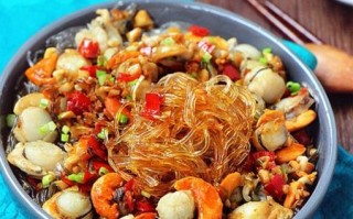 蒜蓉扇贝肉蒸粉丝，美味又健康（一道简单易学的海鲜粉丝菜品）