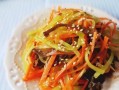 夏日清爽，凉拌素三丝（家常美食，简单易做）