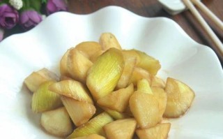 家常糖醋茭白豆仔的制作方法（味美营养，简单易学）