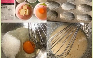 手工制作香草玛德琳小蛋糕（家庭烘焙，做出口感独特的小点心）