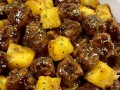美味可口，以什锦牛肉粒为主的佳肴制作方法（做出好吃好看的牛肉粒菜品，关键在于选材和烹饪技巧）