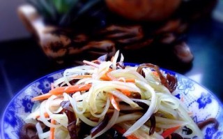 爽口三丝，健康美味，营养丰富（家常菜谱，简单易学，味道鲜美）