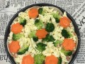 创意美食，以水饺为主的披萨（用水饺的口感改变传统披萨，轻松DIY，美味可口）