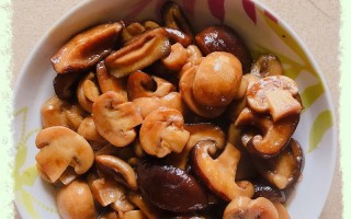 双喜临门红烧佛手双菇（精细调味，佛手鲜香双菇鲜美可口）