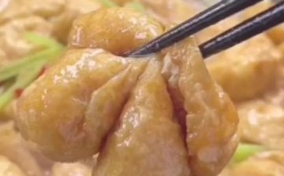 双肉酿油豆腐，豆香肉嫩口感绝佳（用料简单，步骤易学，一口就爱上的美味佳肴）