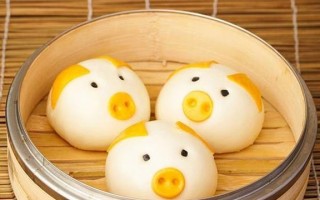 手把手教你制作小猪奶黄包（DIY美食，做个有趣的小猪奶黄包）