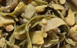 小鸡炖干豆角的做法（传统美食，香气扑鼻）