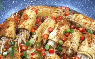 五彩金针菇卷的制作方法（一道口感丰富的美食佳肴）