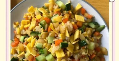 五宝炒饭,健康美味的佳肴(一种多样化的炒饭做法) 五宝炒饭,健康美味的佳肴(一种多样化的炒饭做法)