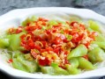 丝瓜蒸香肠，健康美味新吃法（用丝瓜代替米饭，香肠入味不油腻）