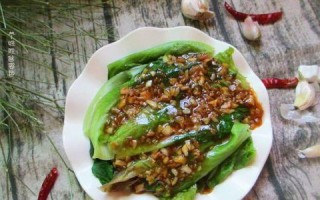 蒜蓉蚝油生菜的做法（家常菜谱，美味又营养）