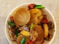 五花肉炖白萝卜，美味营养的家常菜（做法详解，口感绵软汁香，）