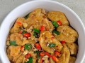 清爽营养，美味佳肴——蒜苗豆腐的制作方法（健康素食，营养丰富；简单易学，轻松入厨）