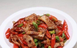 美味小炒花肉，一道下饭好菜（用心烹制，每一口都是满足）