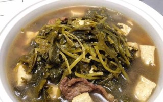 美味清爽的雪里蕻炖豆腐（健康营养的家常菜，让你爱上蔬菜）