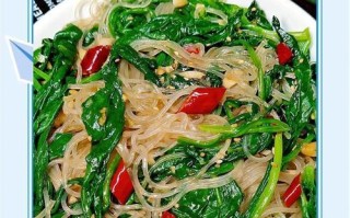 炫彩鸡丝菠菜粉儿，口感绝佳（美味佳肴，健康养生的佳品）