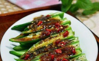 美味健康的鱼柳炒秋葵（秋葵嫩滑鲜美，搭配鱼柳更佳营养）