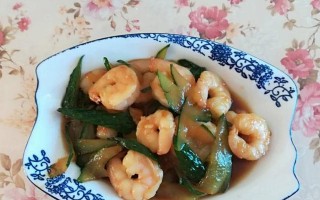 美味虾仁瓜片，轻松制作！（健康美食，口感绝佳！）