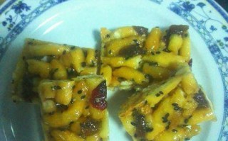 手把手教你做沙琪玛，让你一秒钟变身甜品大师！（传统美味口感，新奇创意魅力，快来学习吧！）