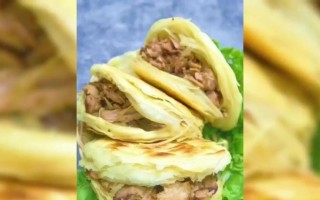 白果肉夹馍的制作方法（让你在家也能吃到正宗的陕西美食）