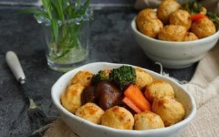 做一份养生时蔬丸，让身体健康（美味养生，从厨房开始）