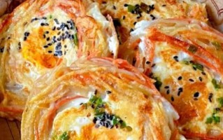 营养早餐必备，土豆胡萝卜鸡蛋饼的做法