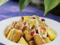 清爽美味，健康又营养——以鲜果油条虾的做法（一道美食，尽显美好滋味；健康又营养，幸福你我身心。）