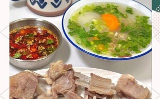 鸭血粉丝羊肉汤的制作方法