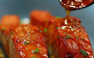 酸梅酱烤三文鱼（美味健康的海鲜料理）